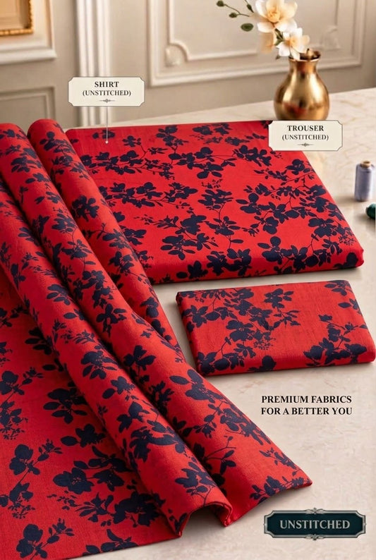 Premium Printed Winter Doria 2-Piece