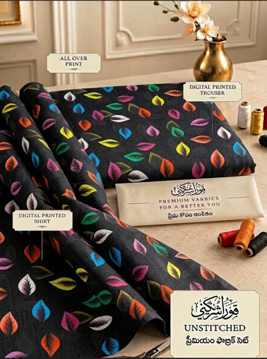Premium Printed Winter Doria 2-Piece