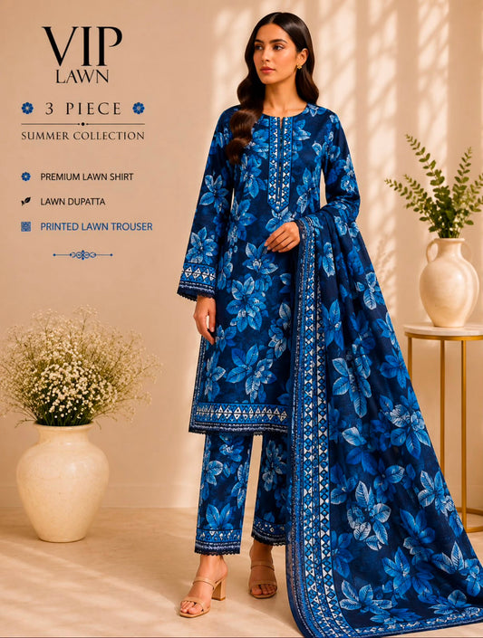 Premium Lawn 3PC